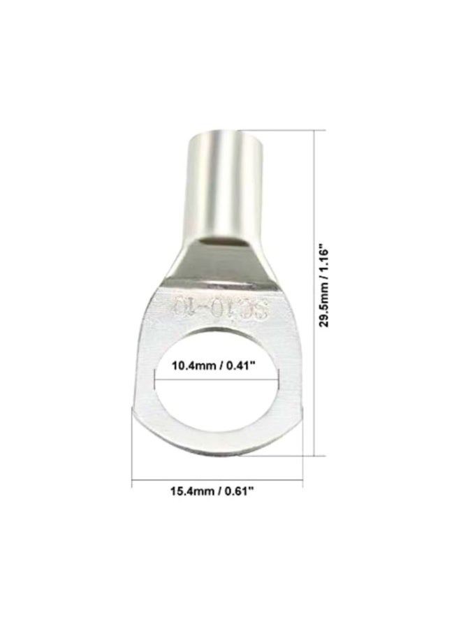 SC 10-10,Cable Lug,Copper Ring Terminal Cable Lug,10mmÂ²,10mm - Image 2